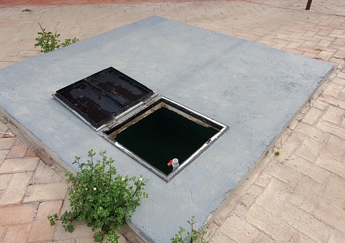cistern open cover example