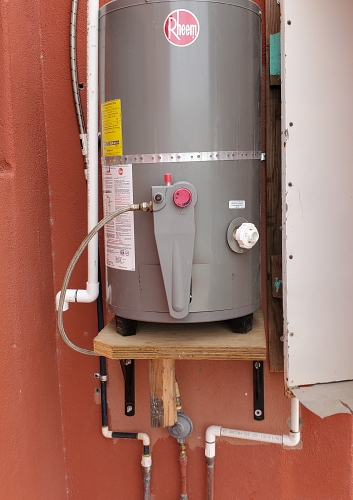 gas water heater example