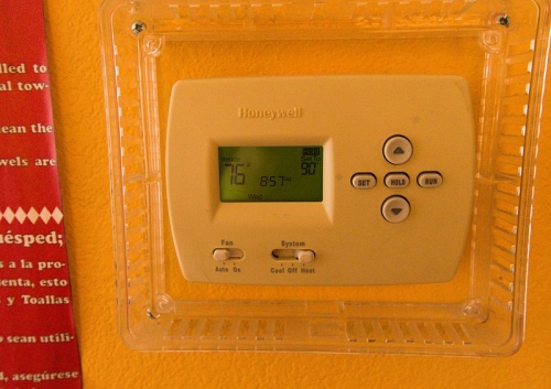 ac control panel - heater working