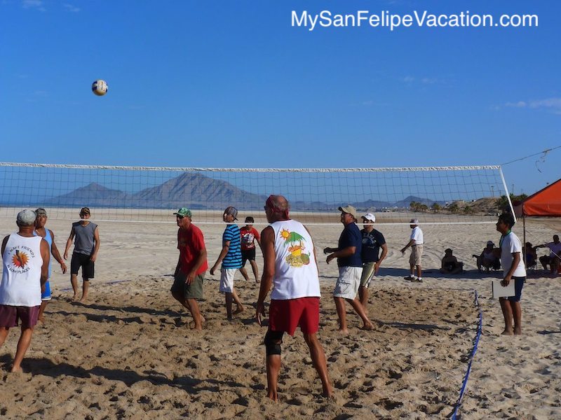 Beach volleyball El Dorado Ranch San Felipe