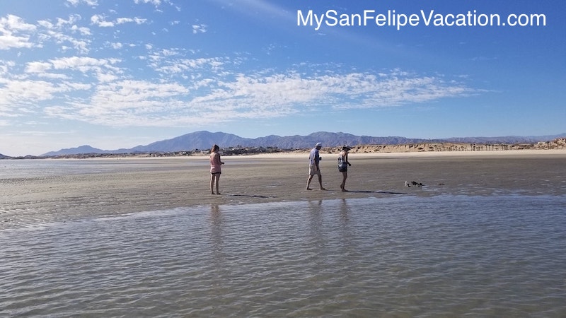 La Ventana del Mar beach  El Dorado Ranch San Felipe