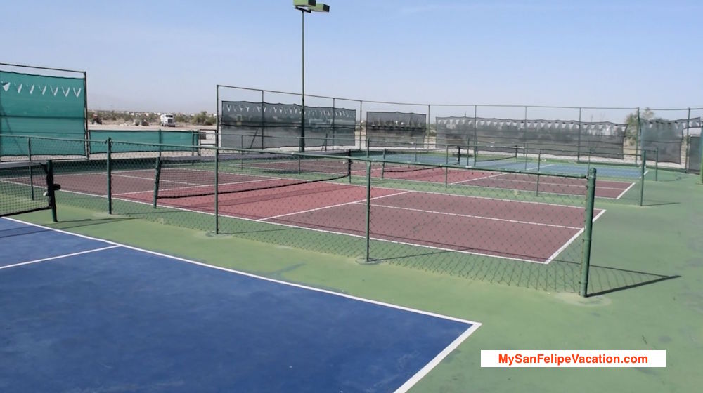 El Cachanilla El Dorado Ranch San Felipe Tennis Courts
