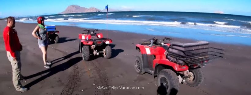 ATV riding in San Felipe, Baja