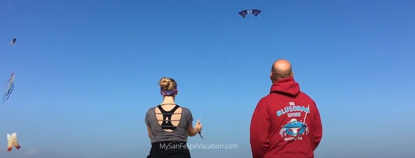 Things to do in San felipe on Vacation - Kite Flying