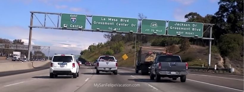 Driving distances to San Felipe, Baja California, Mexico