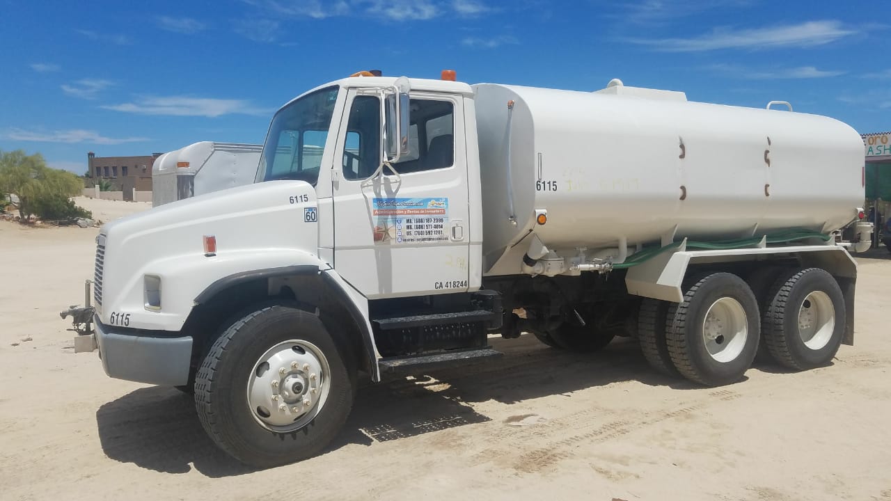 San Felipe Water Delivery Service Truck