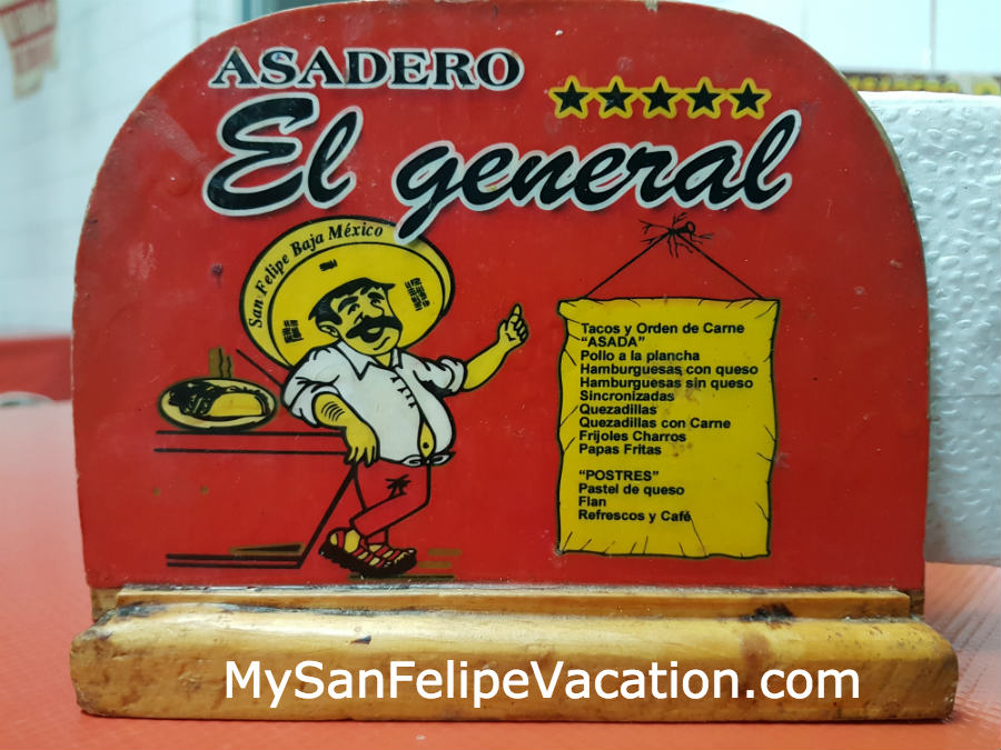 restaurante asadero el general san felipe