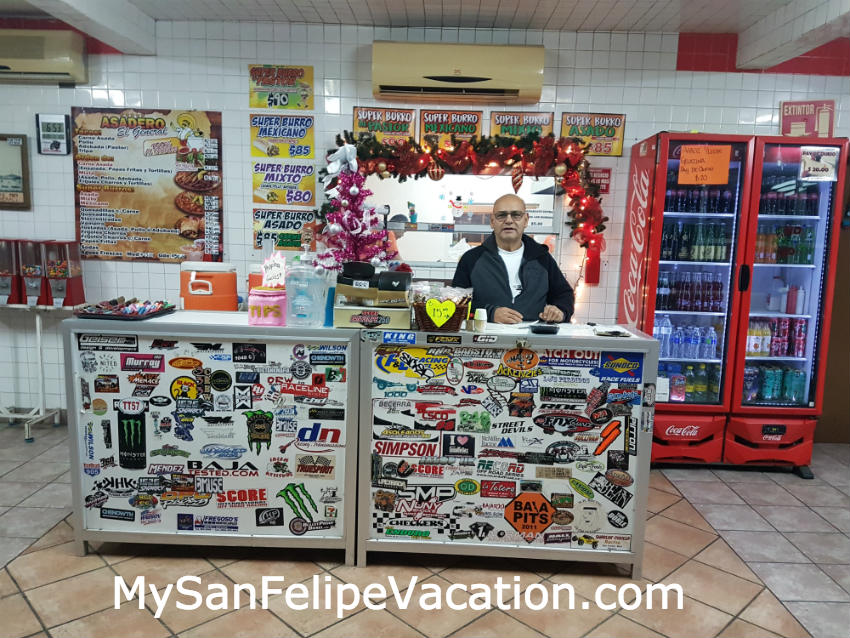 Asadero El General Restaurant San Felipe - Interior view