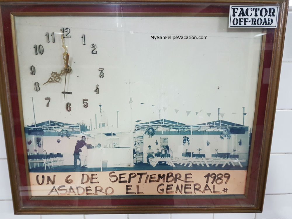 Asadero El General Restaurant San Felipe - History