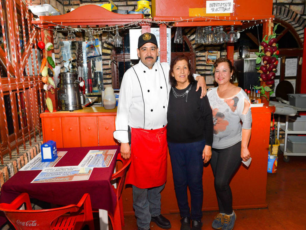 Chef and owners of Chuy's Place San Felipe Restaurant