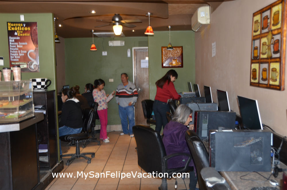 La Taza San Felipe Baja Coffee shop and Cyber cafe