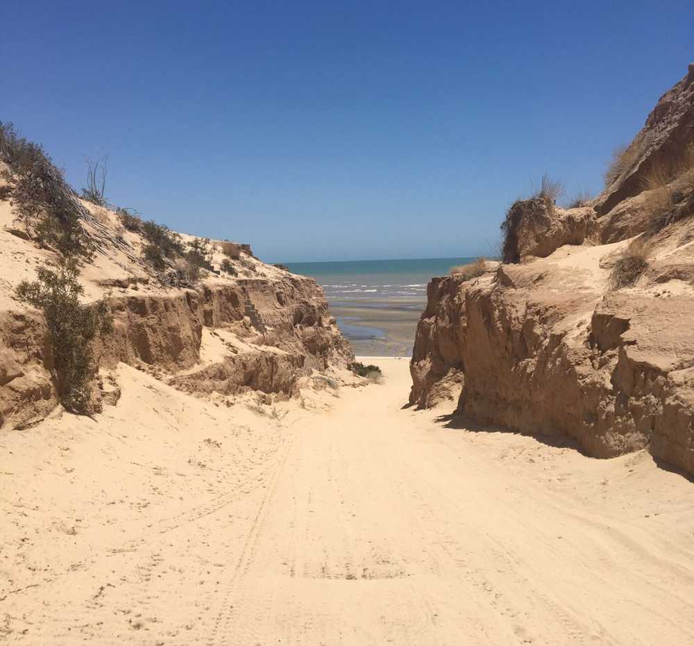 Exploring the beaches in San Felipe, Mexico