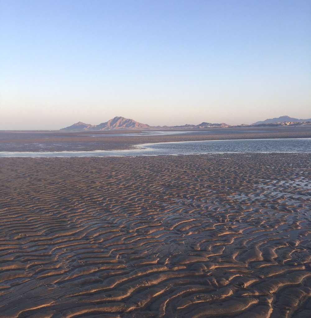 San Felipe beach - Incredible sand patterns