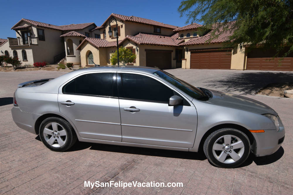 Ford Fusion en alquiler en San Felipe