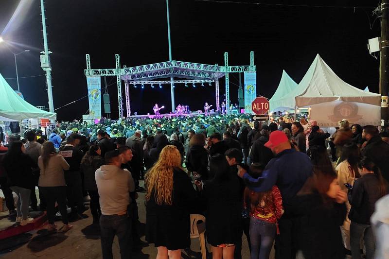 night event at the malecon san felipe