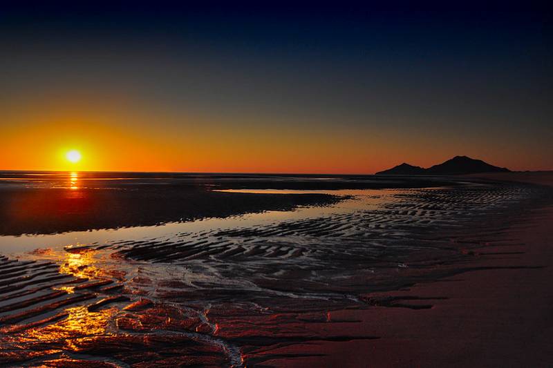 amazing sunrise in san felipe